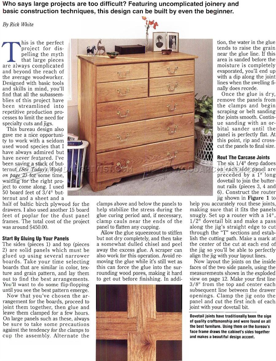 Build Chest Of Drawers • Woodarchivist