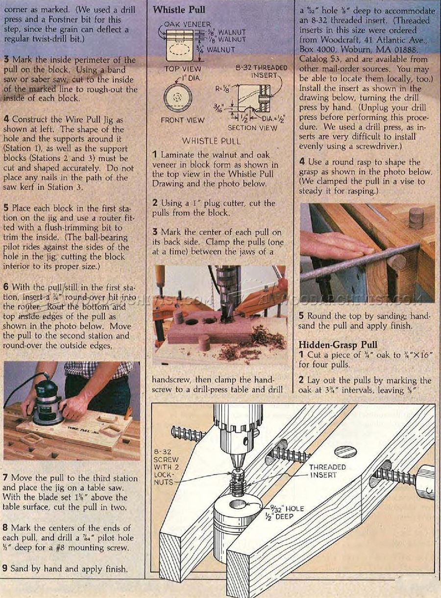 DIY Wooden Drawer Pulls
