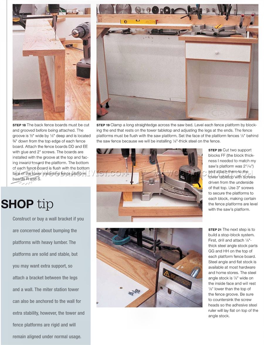 Build Miter Saw Station