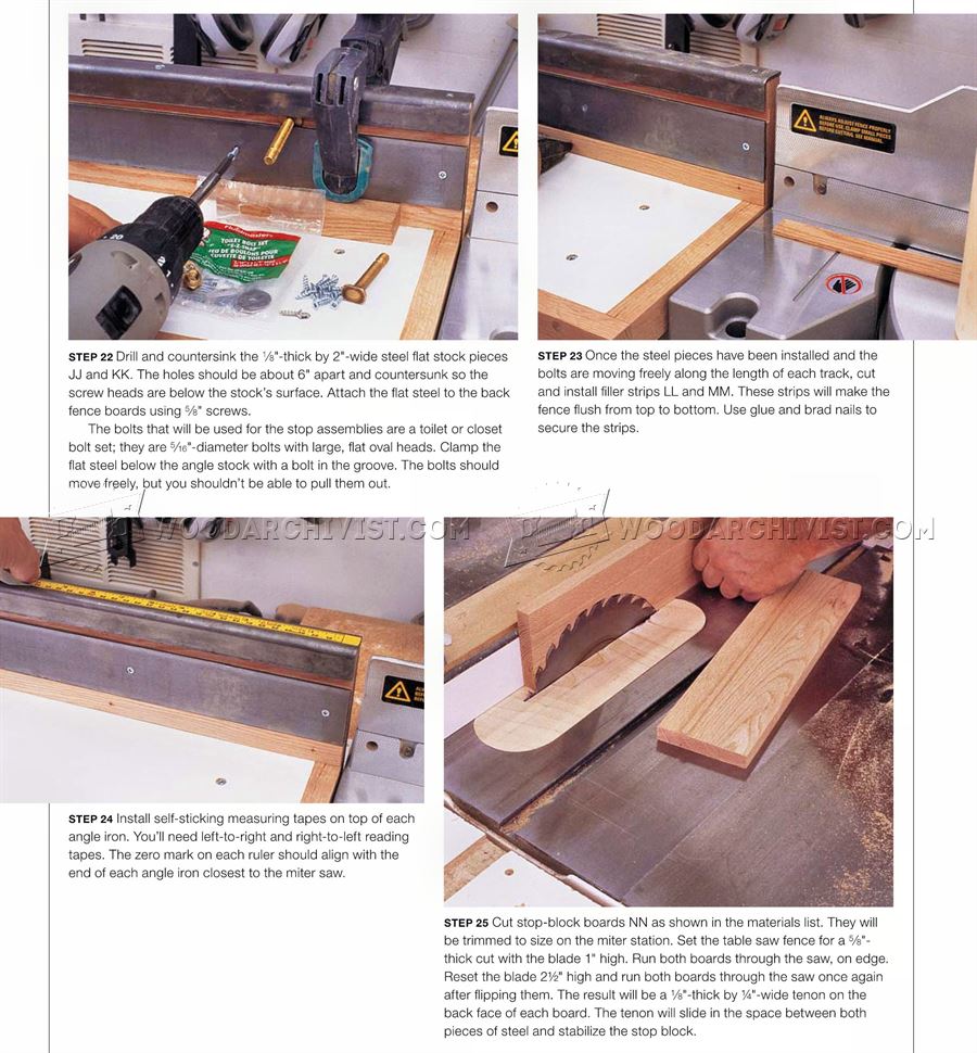 Build Miter Saw Station