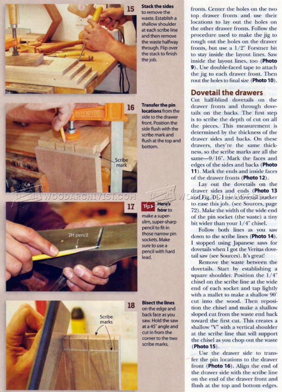 Build Chest of Drawers