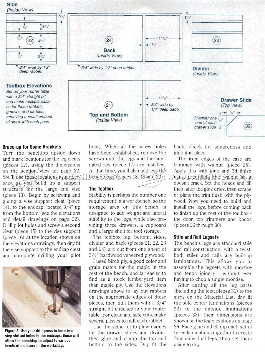 Workbench Plans