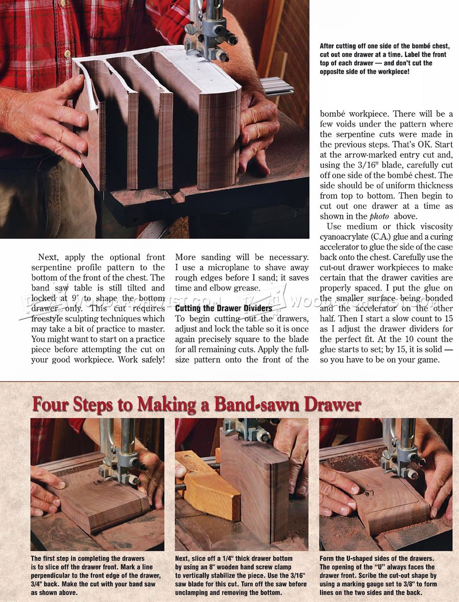 Bombe Jewelry Box Plans