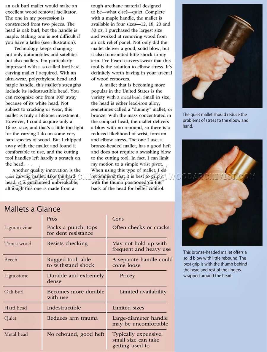 All About Wood Carving Mallet