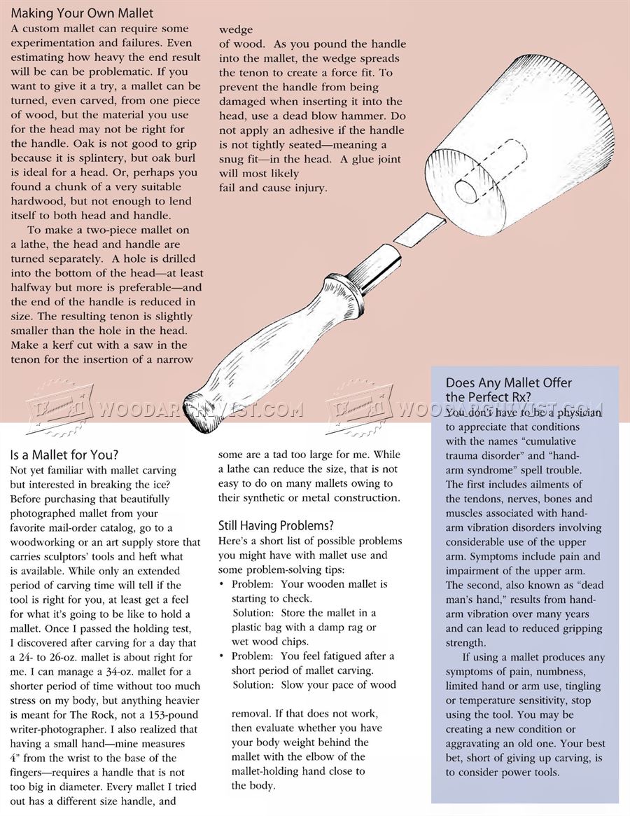 All About Wood Carving Mallet