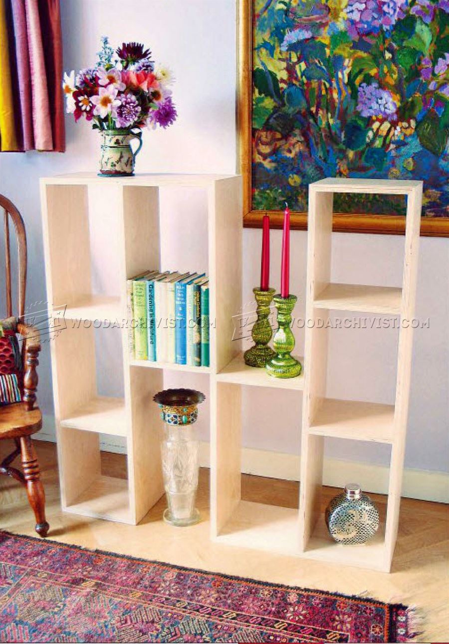 Bookshelves Plans