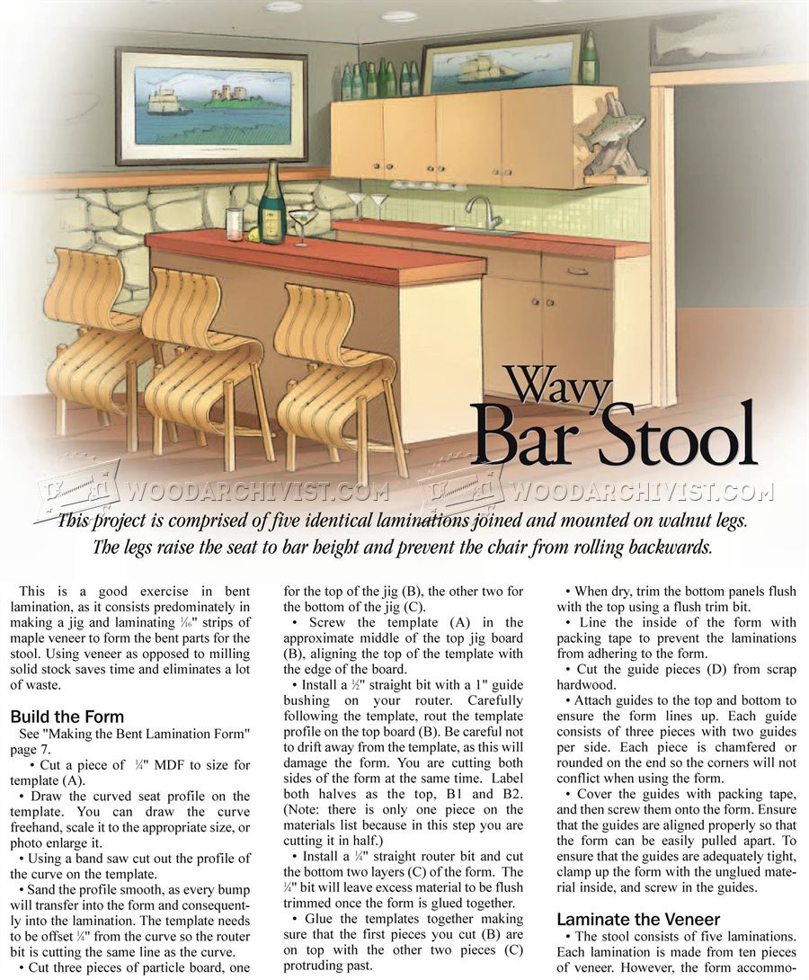 DIY Bar Stools