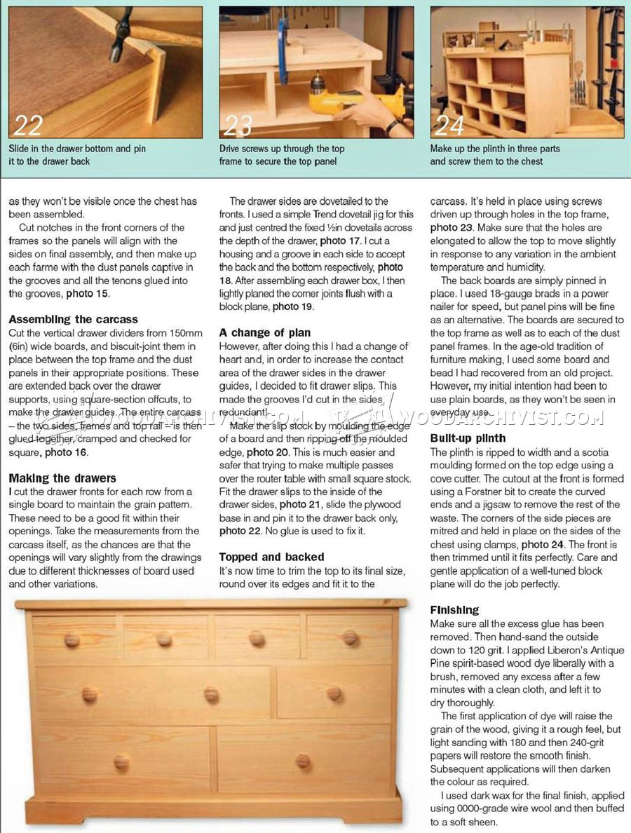 Build Chest of Drawers