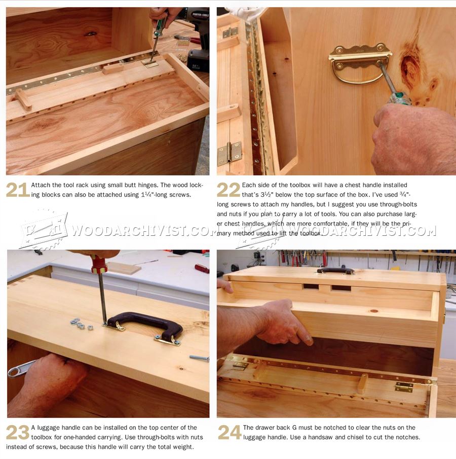 Carpenter's Toolbox Plans