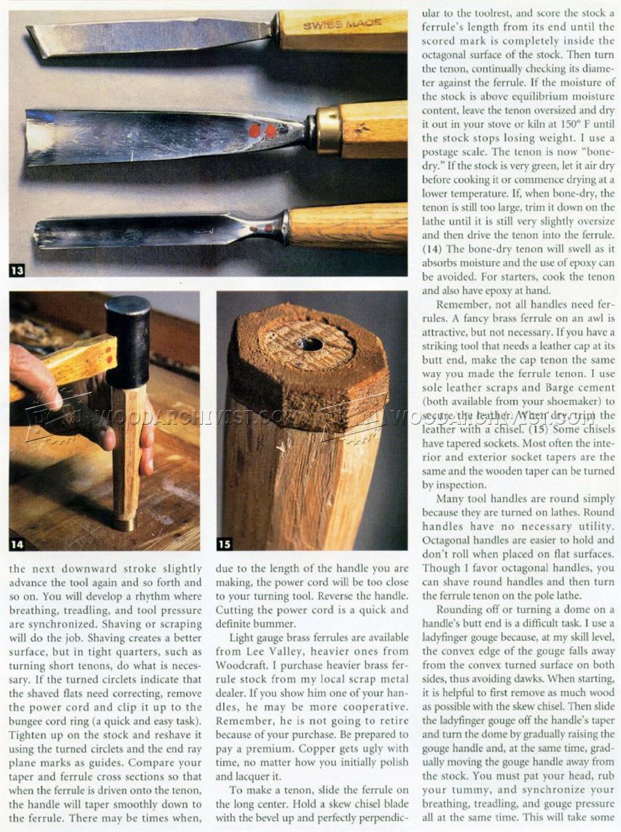 DIY Pole Lathe