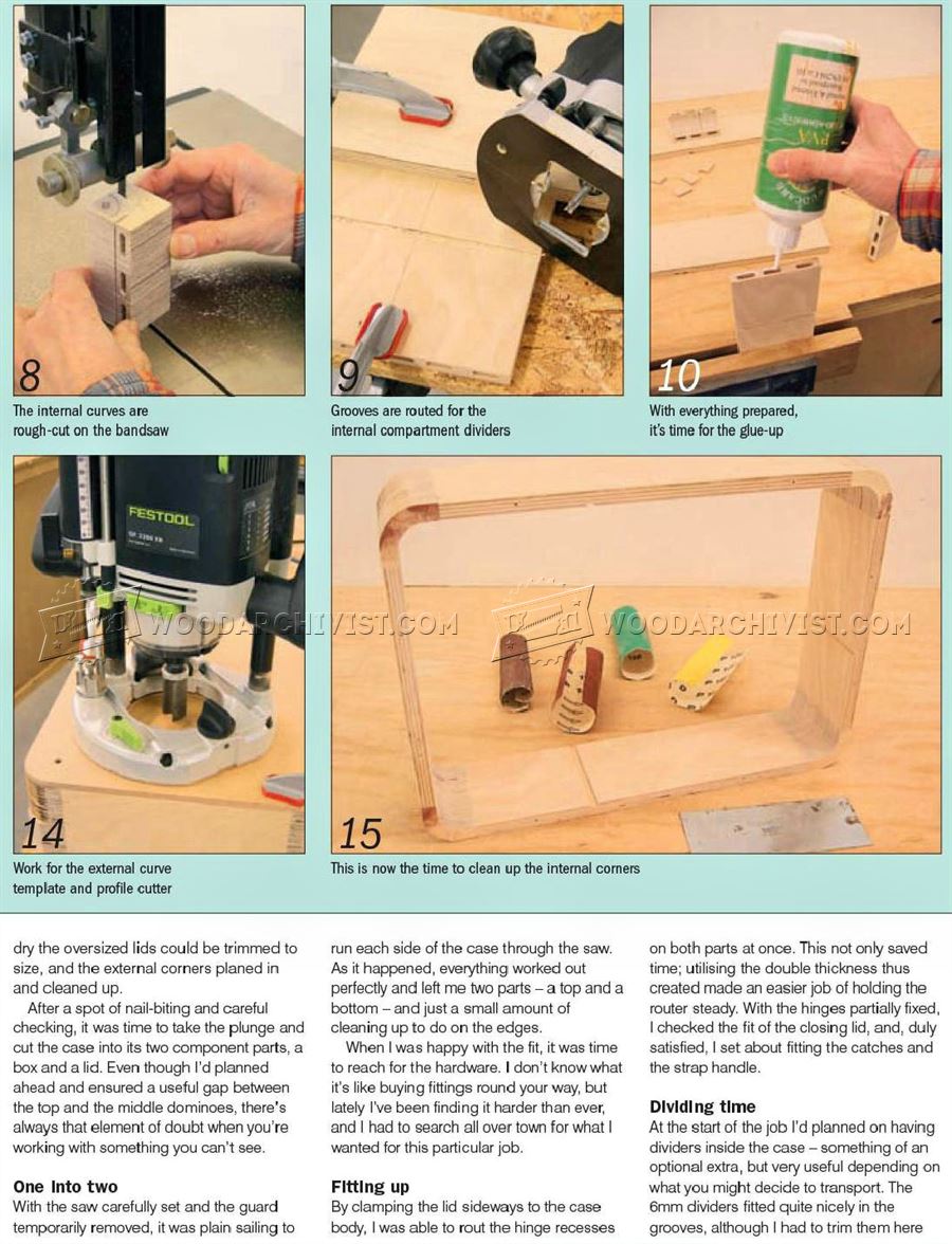 Wooden Attache Case Plans