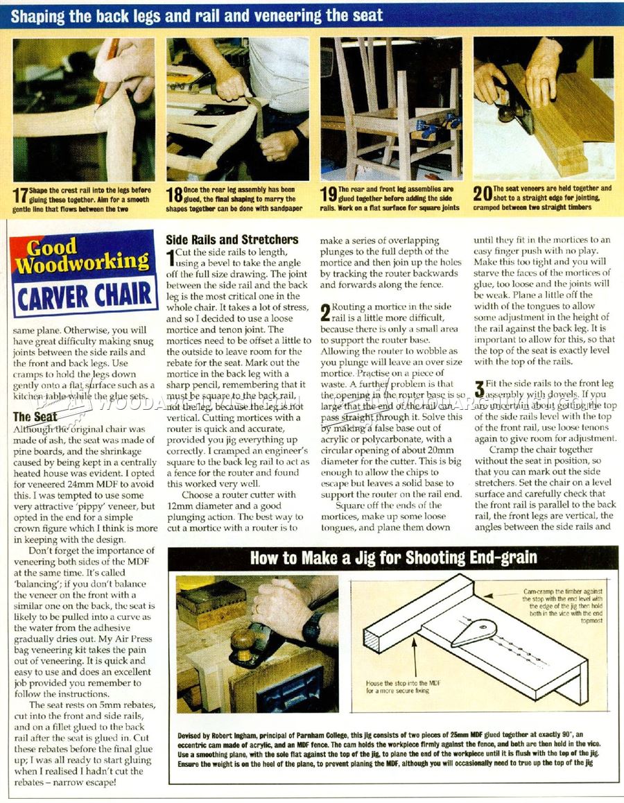 Carver Chair Plans