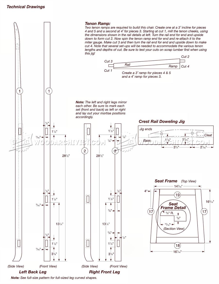 Wooden Bar Stool Plans