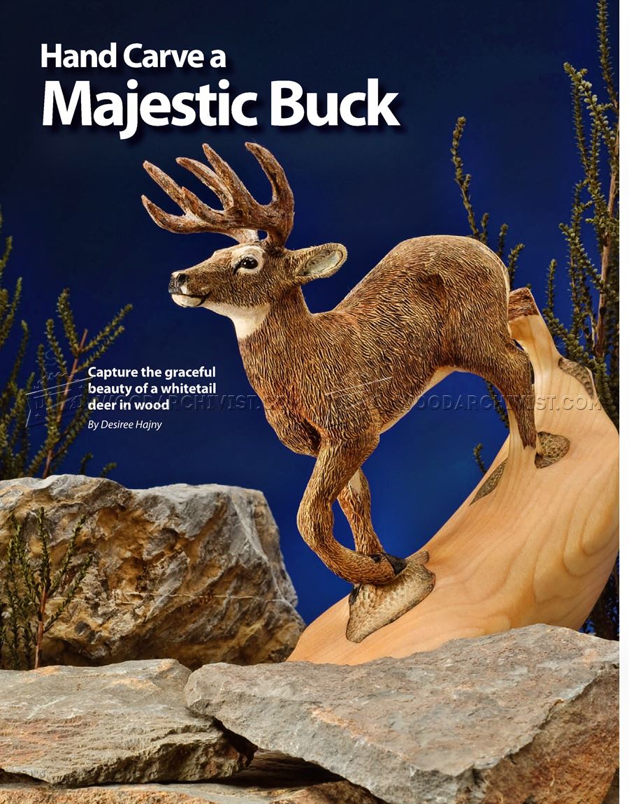 Carving Majestic Buck