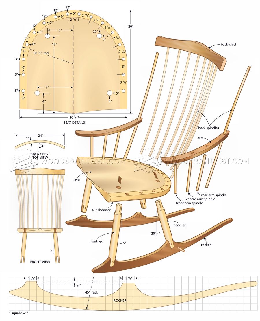 Rocking Chair Plans