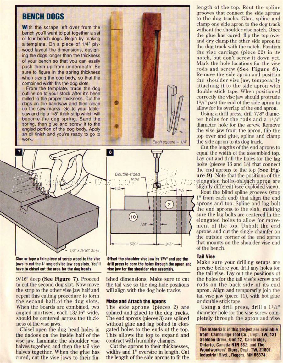 Building a Workbench