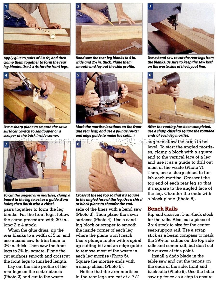 Garden Bench DIY