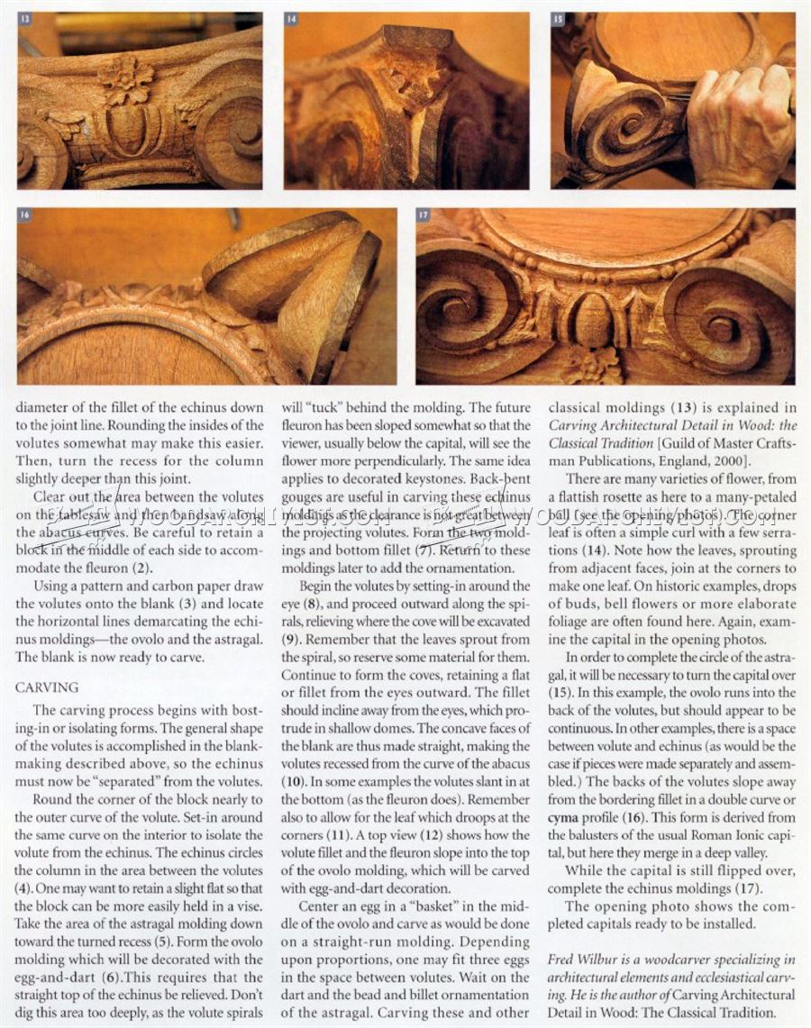Carving Capitals