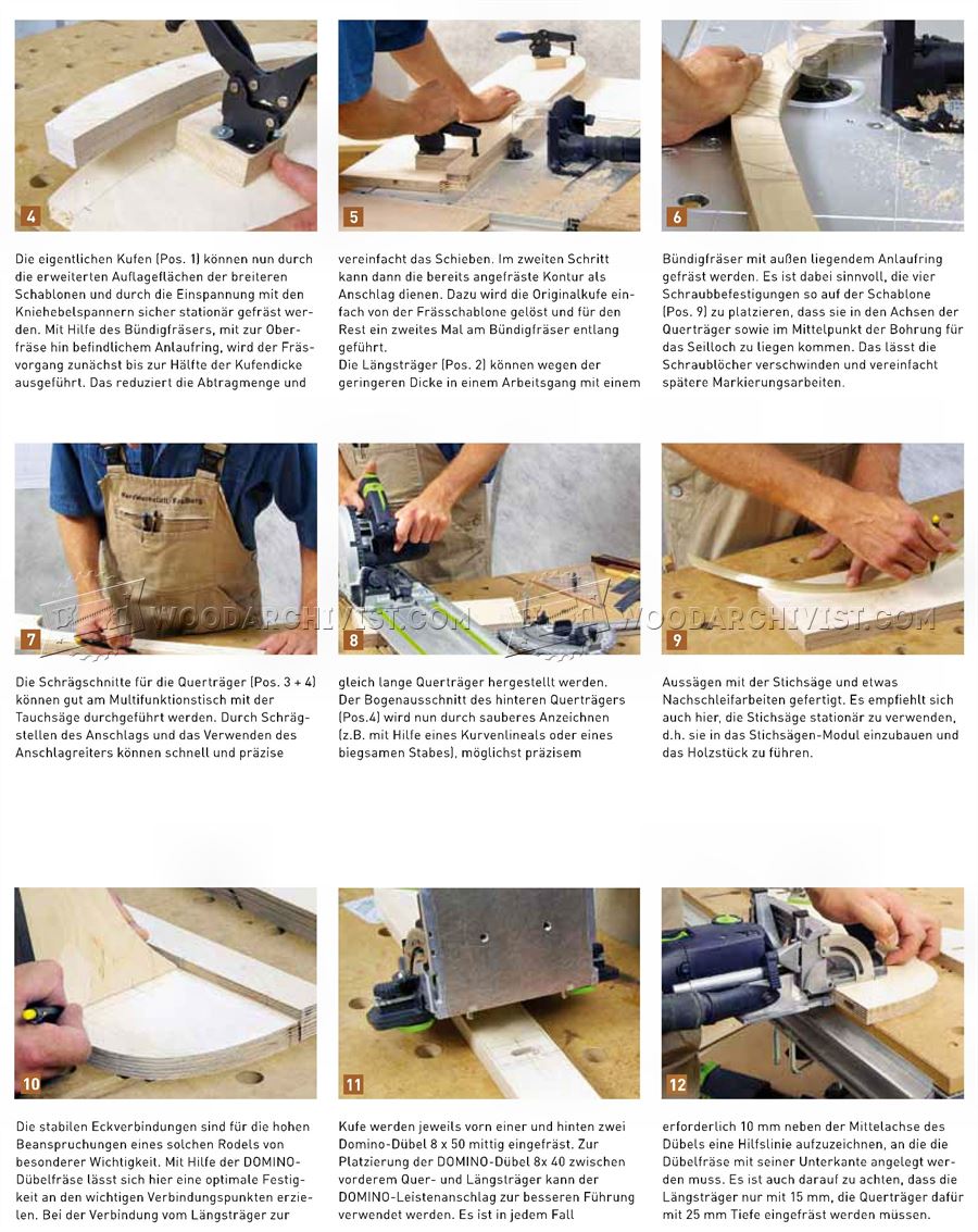Wooden Sleigh Plans
