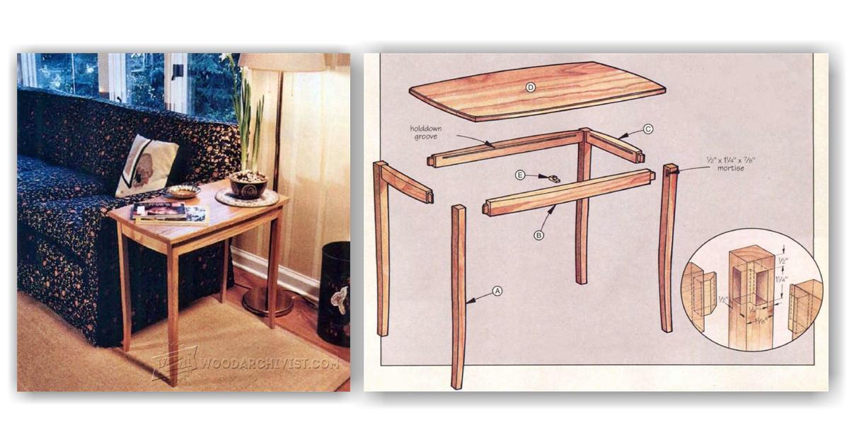 small-table-plans-woodarchivist