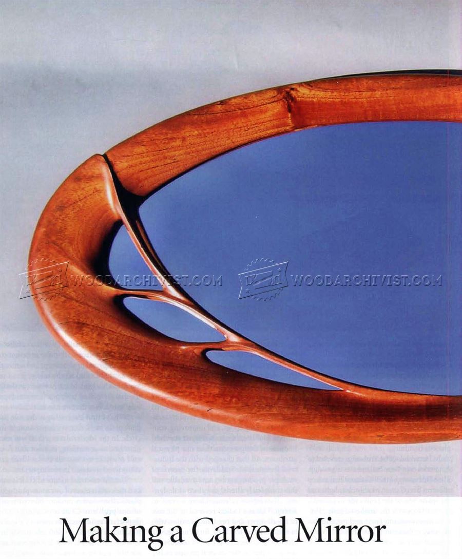 Making Carved Mirror