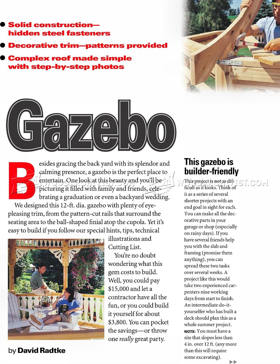 DIY Gazebo