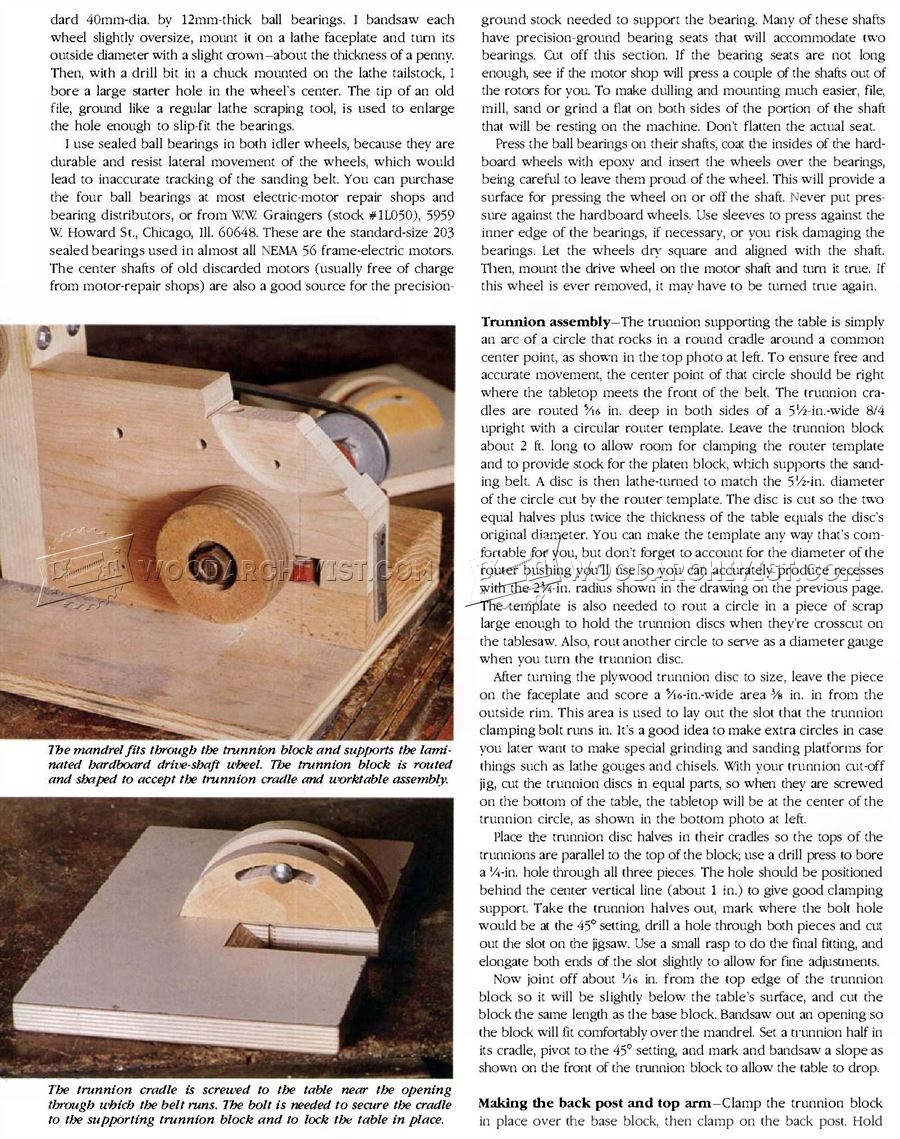 DIY Belt Sander