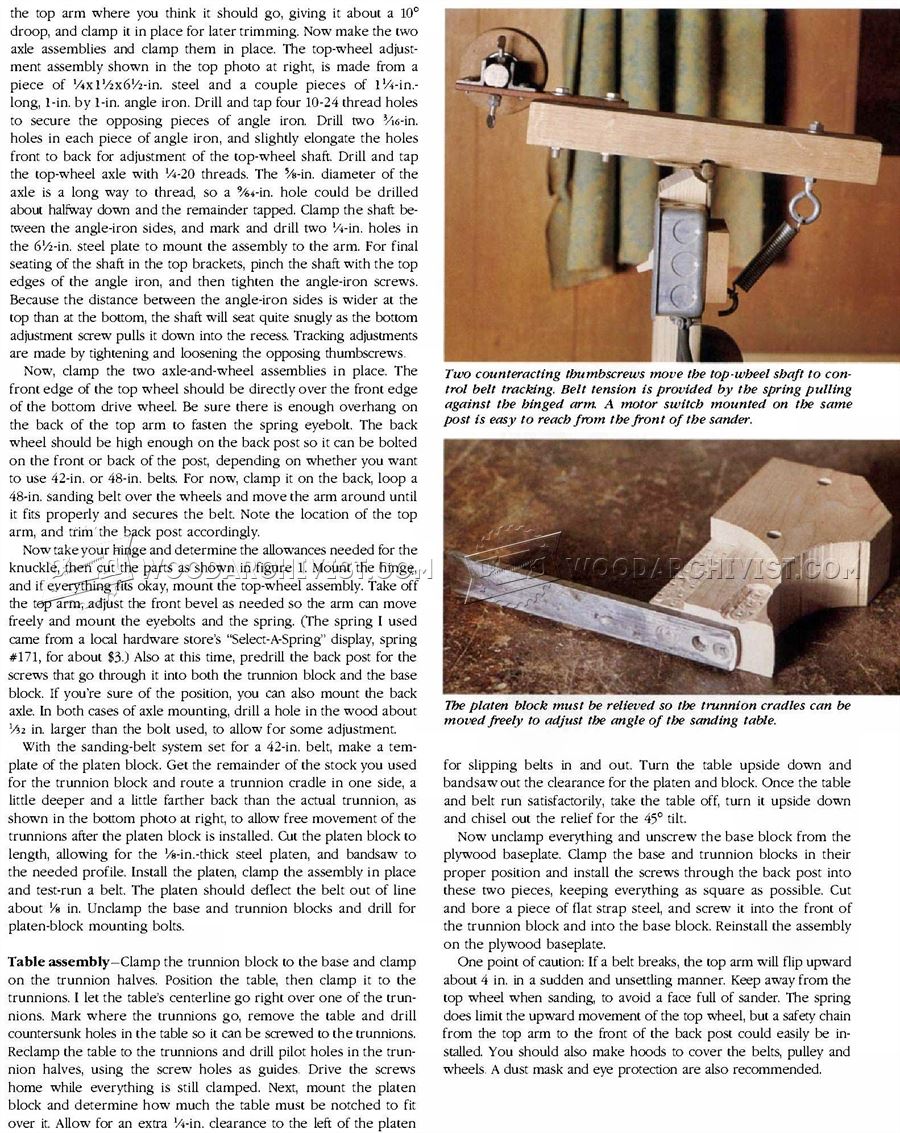 DIY Belt Sander