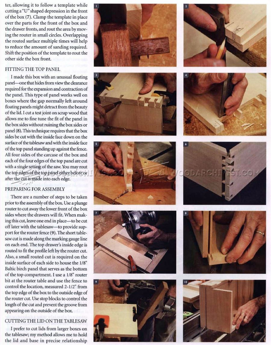 Carved Jewelry Box