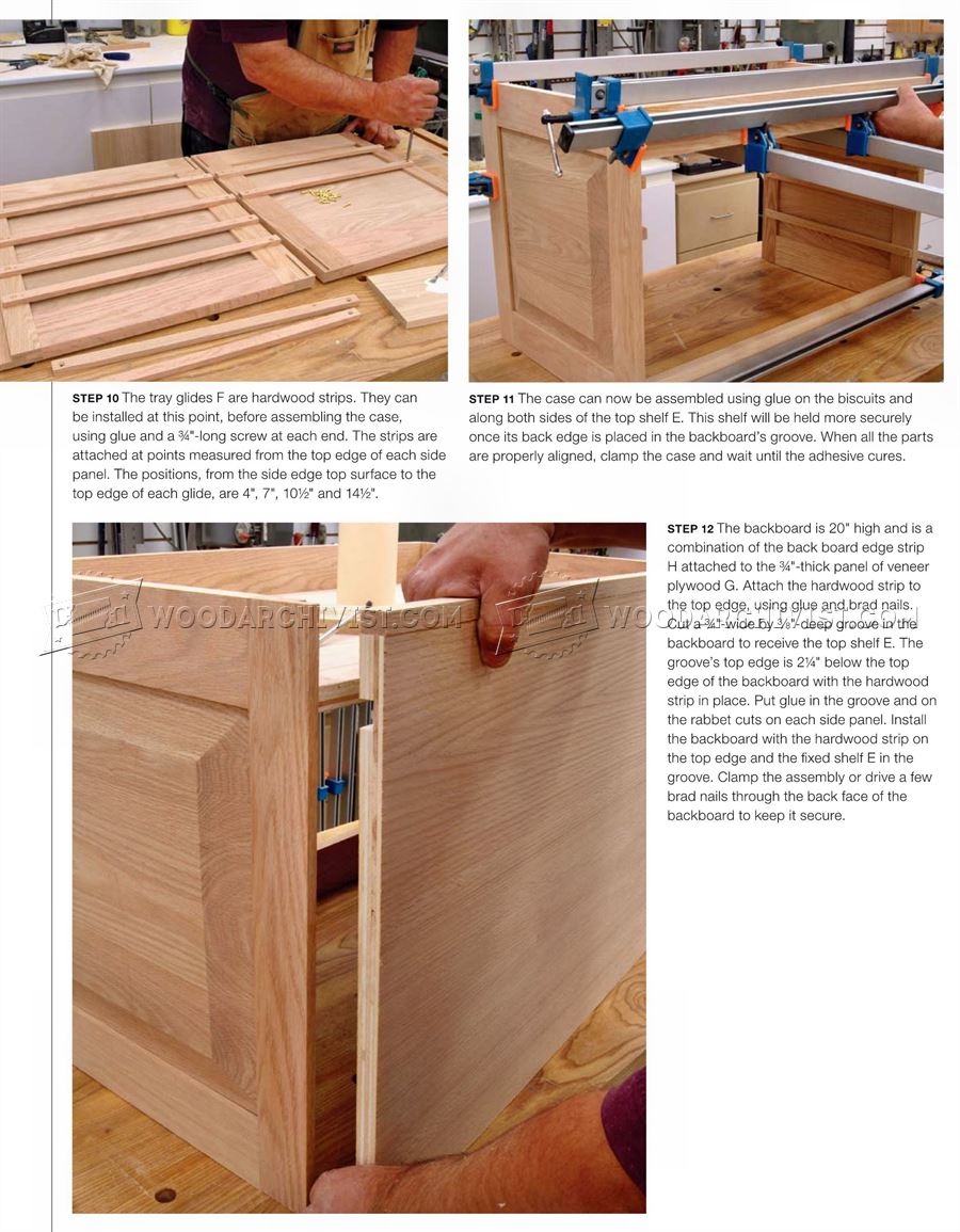 Carvers Tool Chest Plans