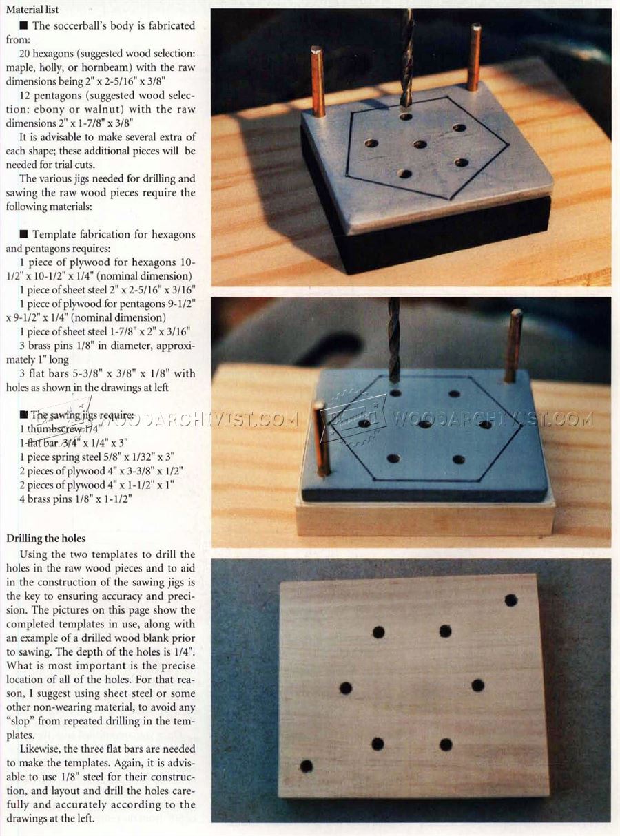 Making Wooden Soccer Ball