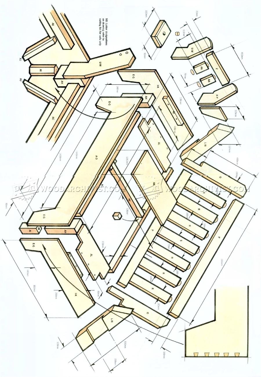 Sofa and Armchair Plans