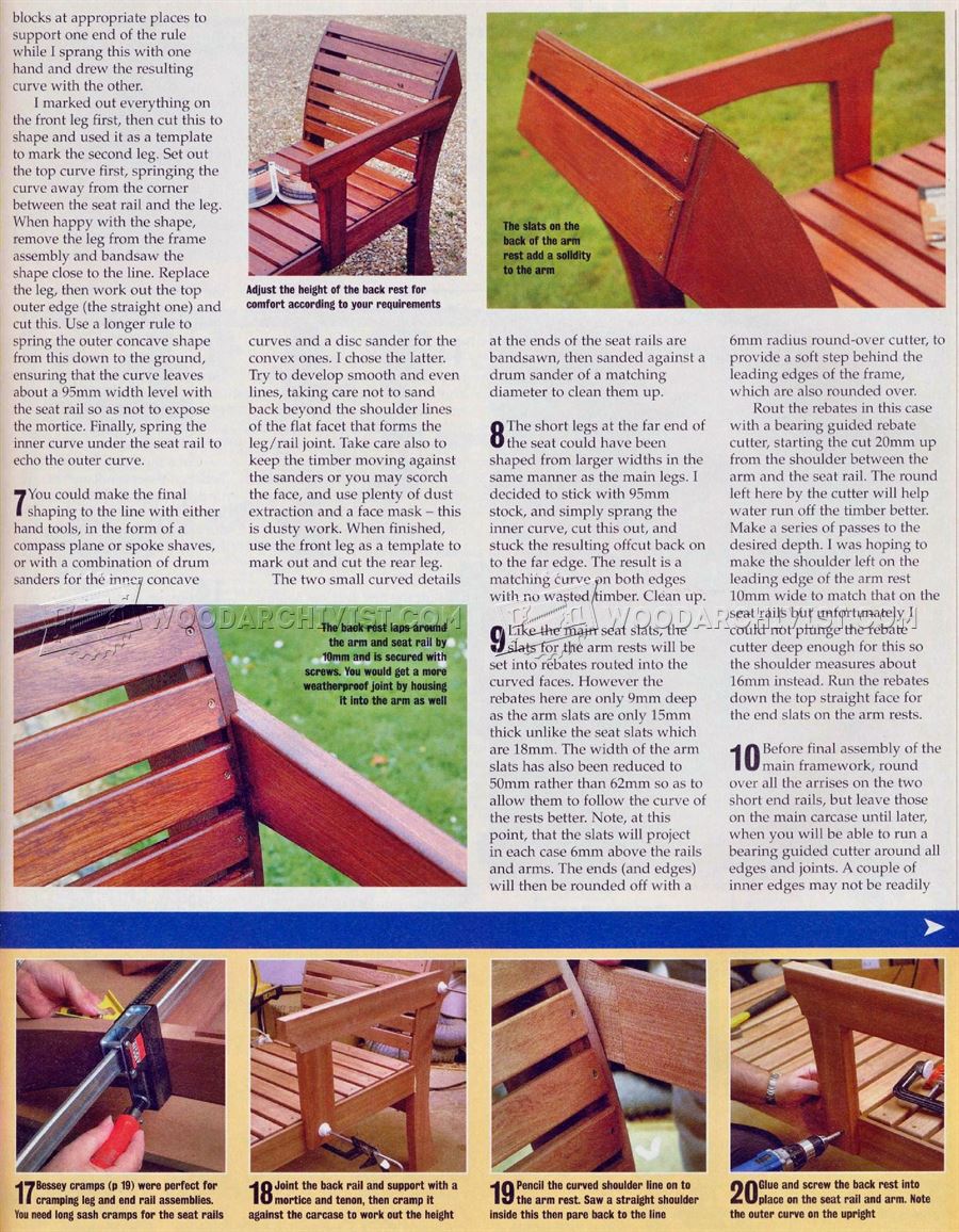 Garden Lounger Plans