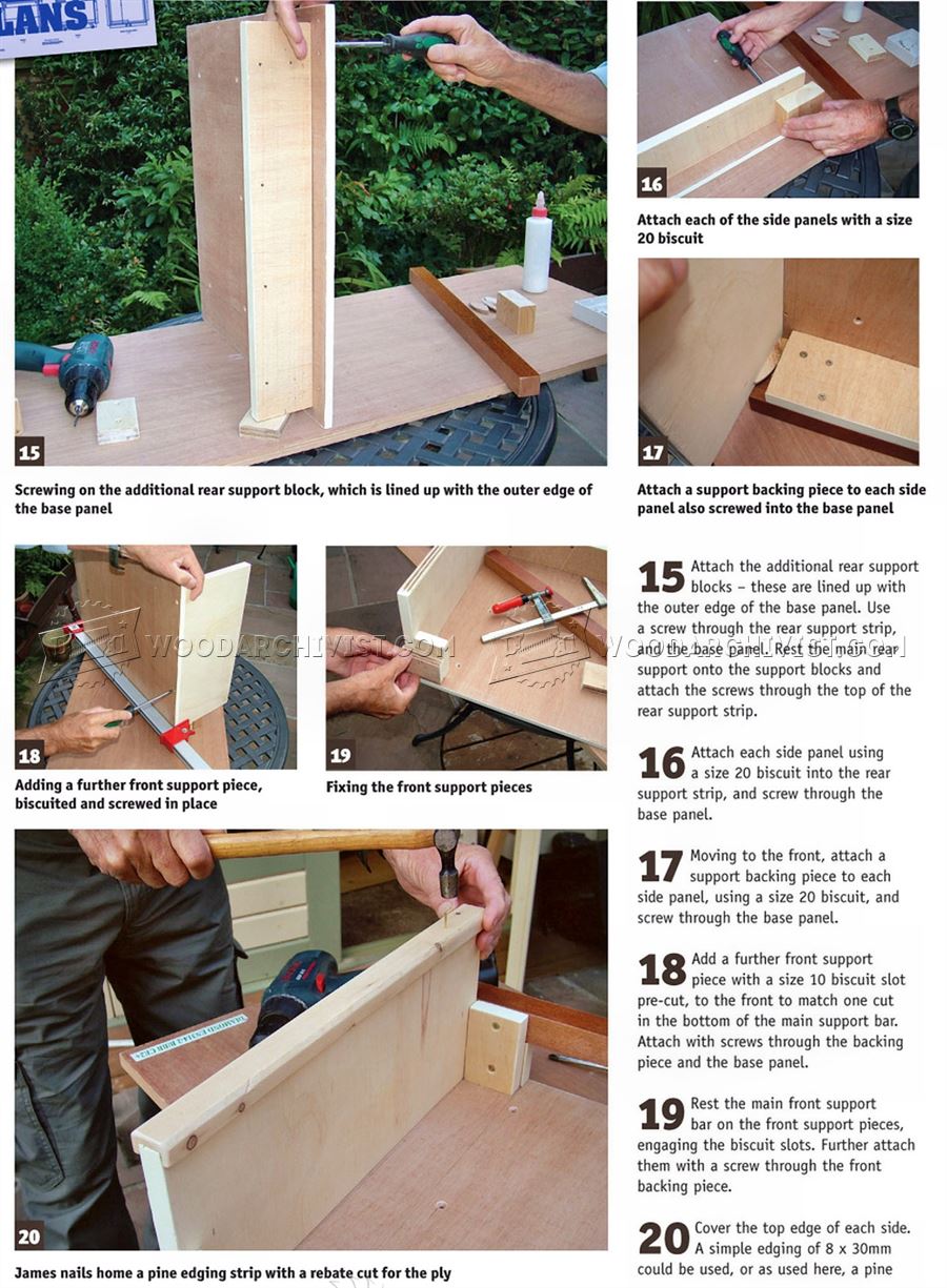 Mobile Table Saw Stand