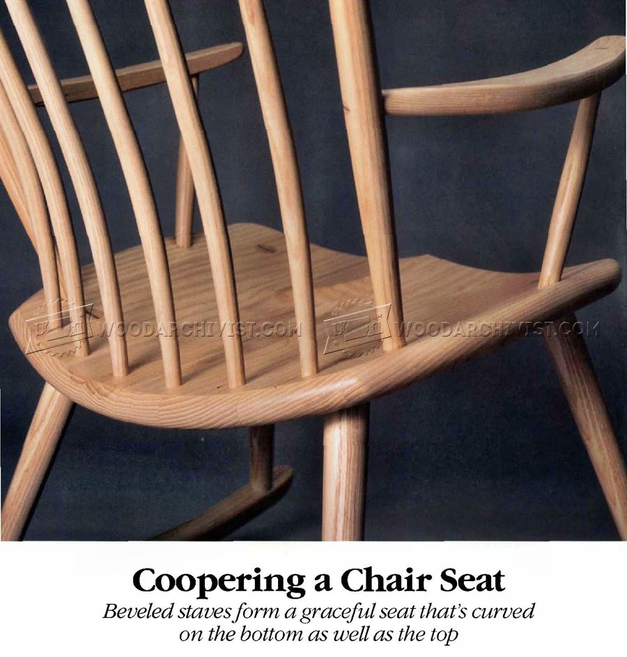 Coopering a Chair Seat