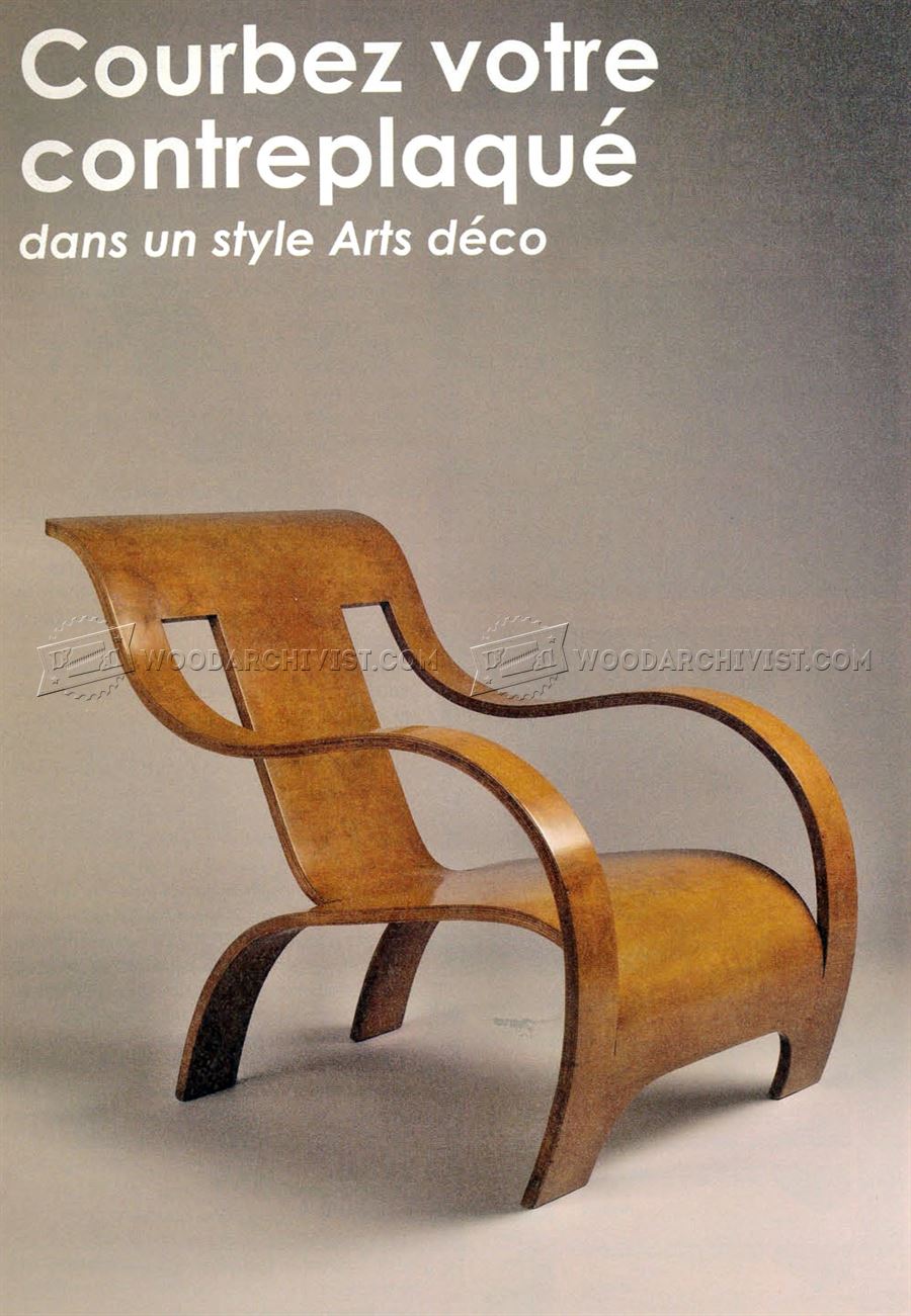 Bent Armchair Plans