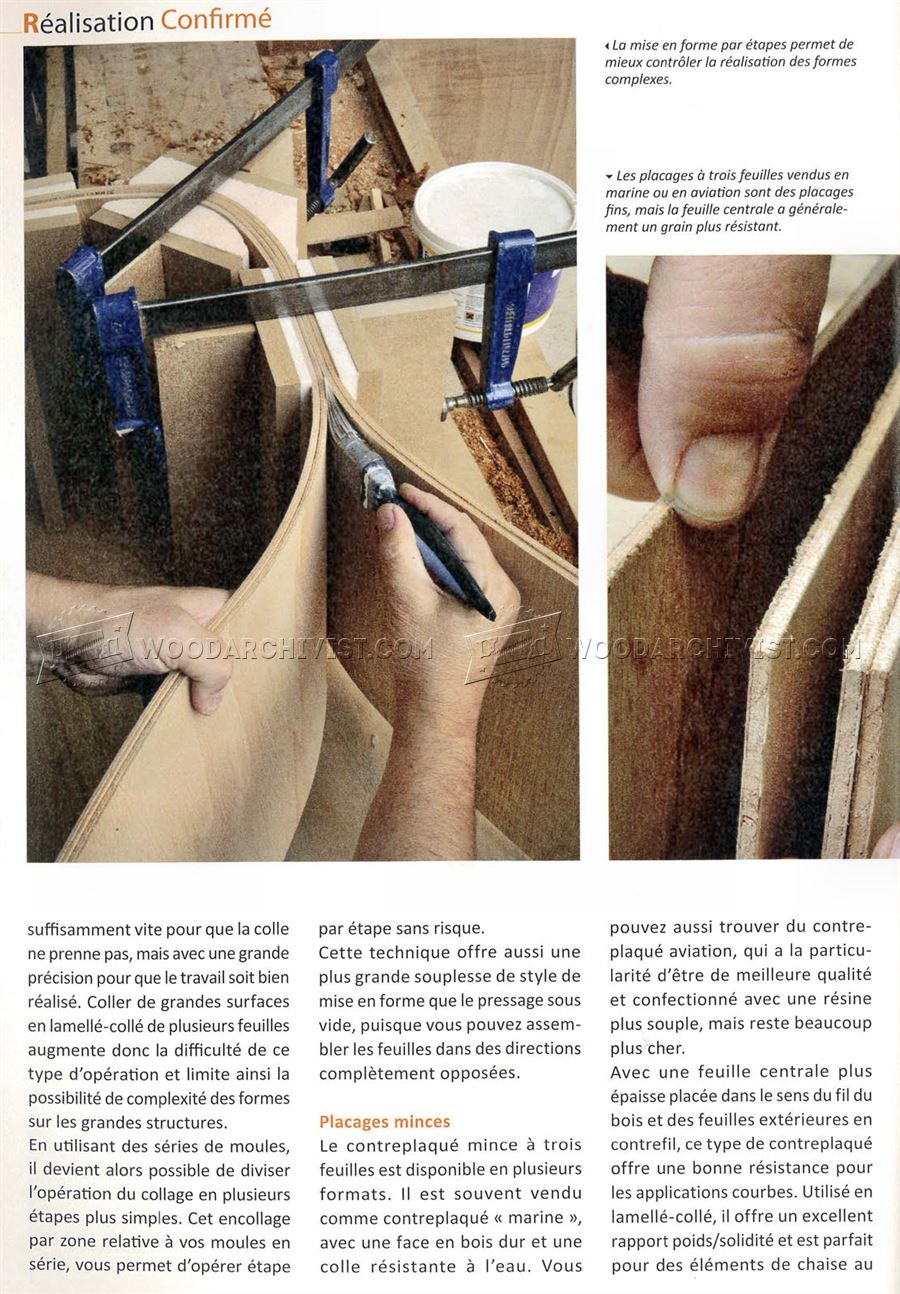 Bent Armchair Plans