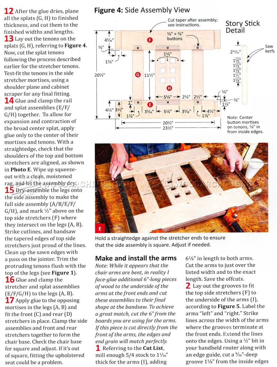 Modern Morris Chair Plans