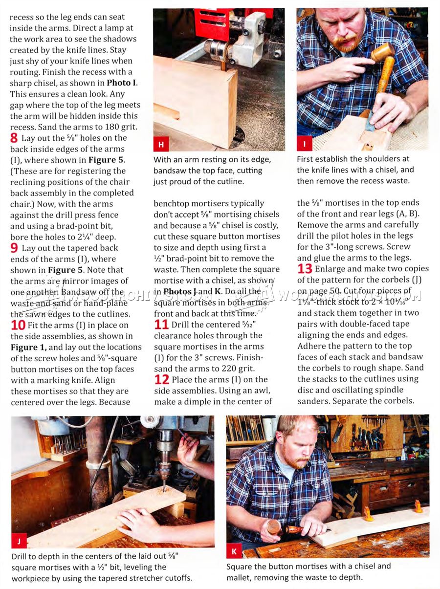 Modern Morris Chair Plans