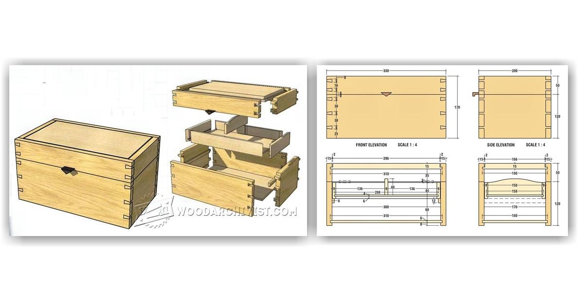 DIY Jewellery Box • WoodArchivist