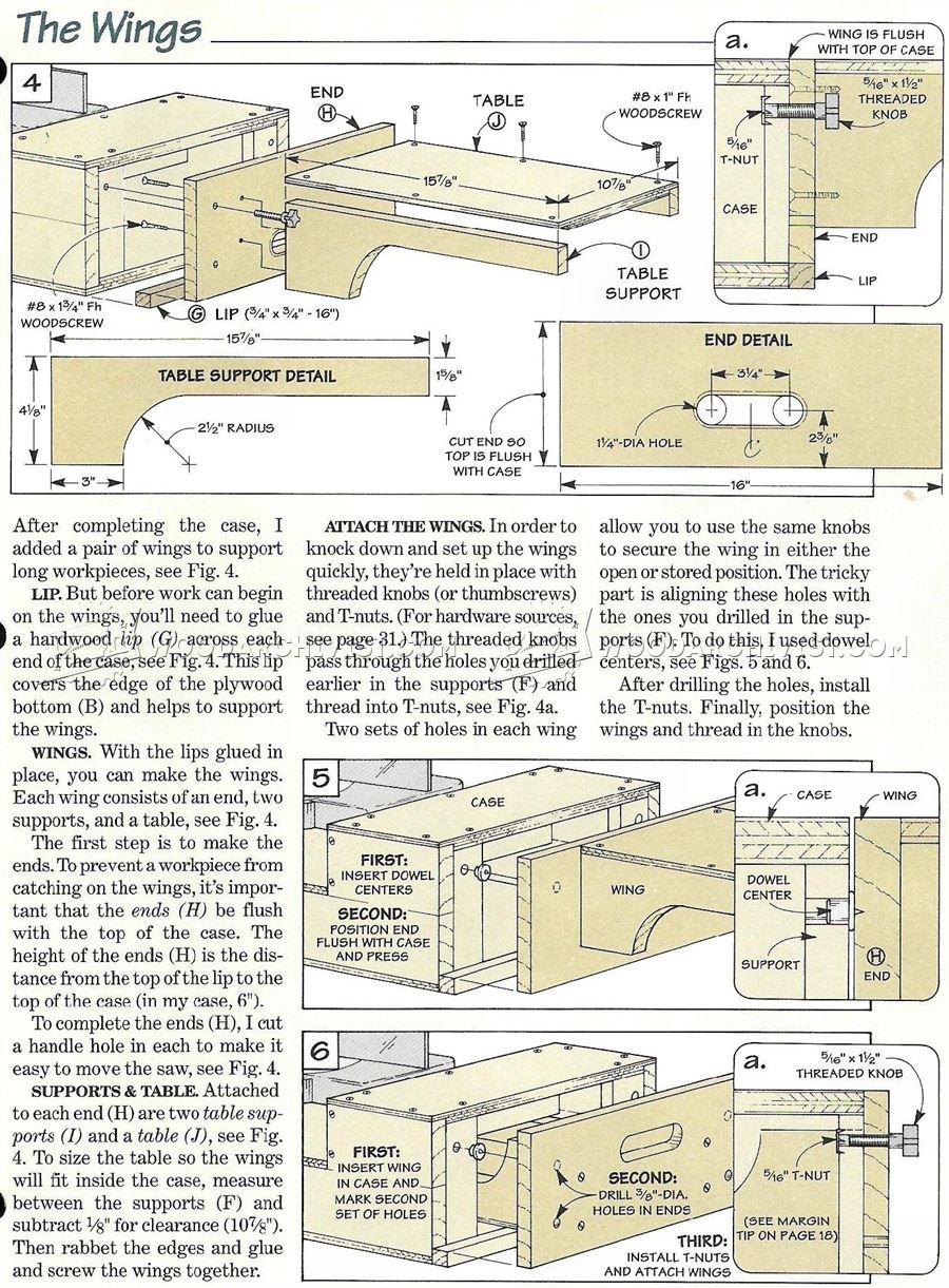 DIY Portable Miter Saw Stand
