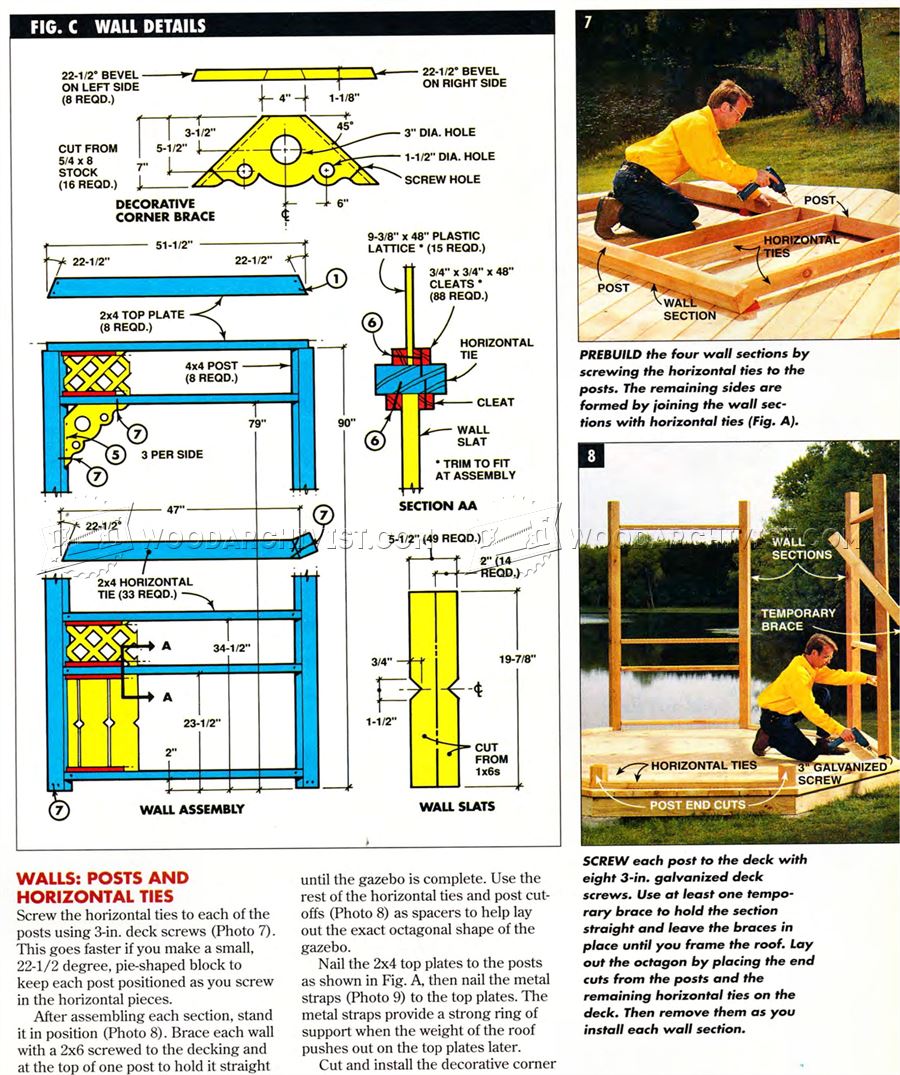 Open-Air Gazebo Plans