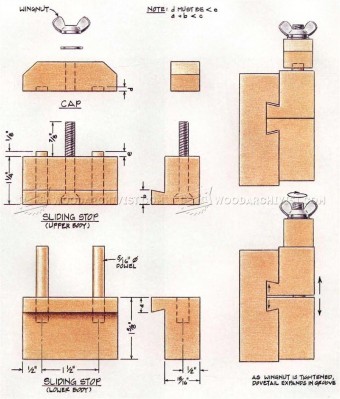 Adjustable Stop Block • WoodArchivist