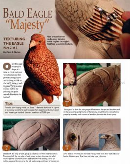 Bald Eagle Carving - Wood Carving Patterns • WoodArchivist