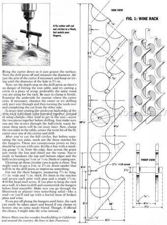 Wine Rack Plan • WoodArchivist