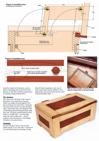 Jewellery Box Plan • WoodArchivist