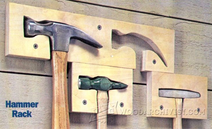 Hammar Base Rack Hammer Rack • WoodArchivist