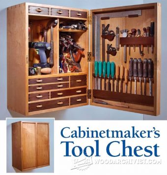 #1842 Dremel Storage Case Plans • WoodArchivist