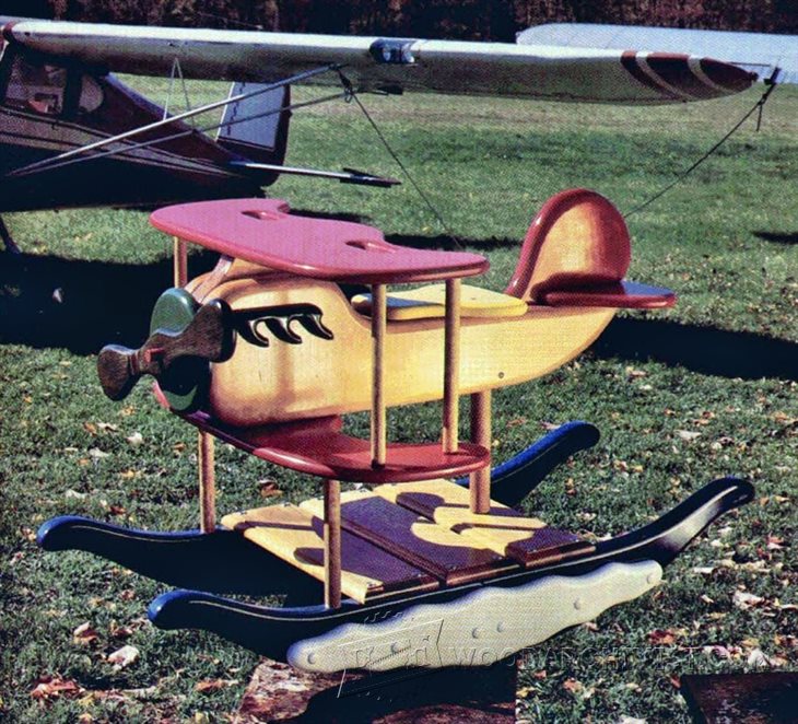Inplane Rocking Rocking Airplane Plans • WoodArchivist