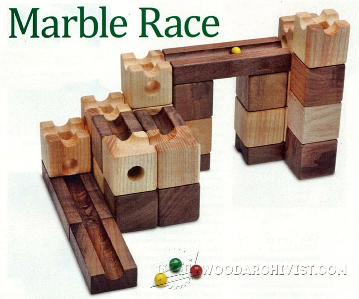 DIY Marble Race • WoodArchivist